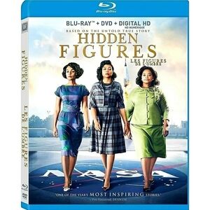 Hidden Figures Blu-Ray Disc True Story Nana Movie